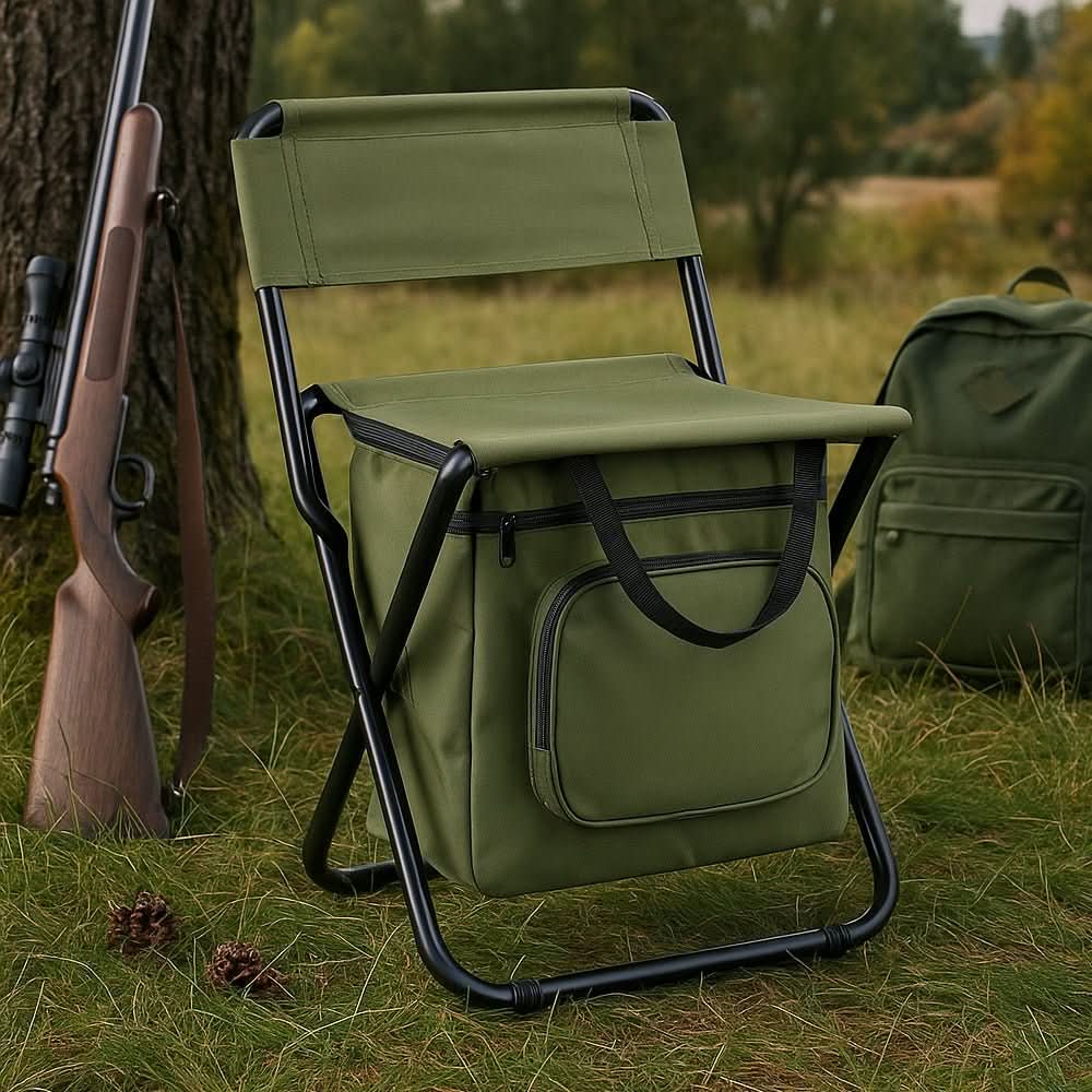 Kühlcamp Klappstuhl – Klappstuhl Mit Integrierter Kühltasche Für Outdoor-Abenteuer
