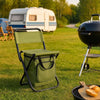 Kühlcamp Klappstuhl – Klappstuhl Mit Integrierter Kühltasche Für Outdoor-Abenteuer