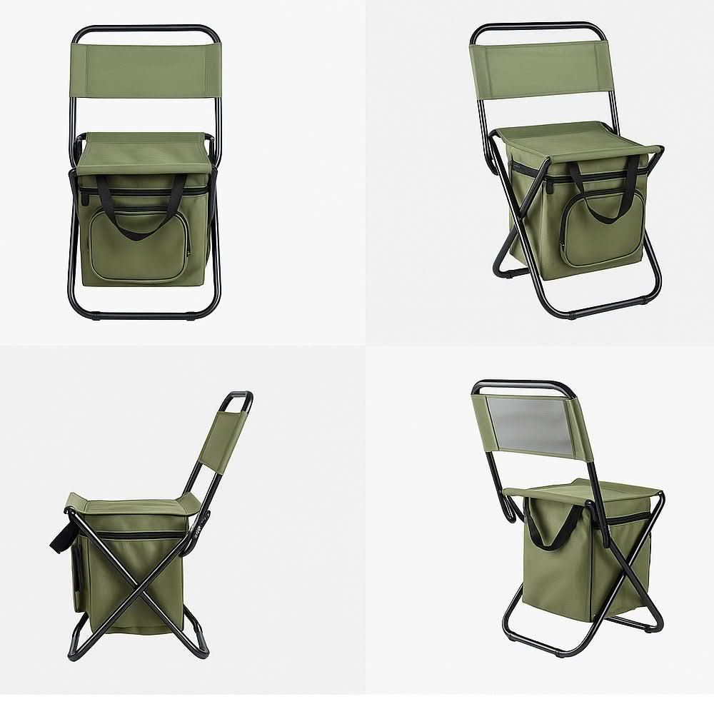 Kühlcamp Klappstuhl – Klappstuhl Mit Integrierter Kühltasche Für Outdoor-Abenteuer