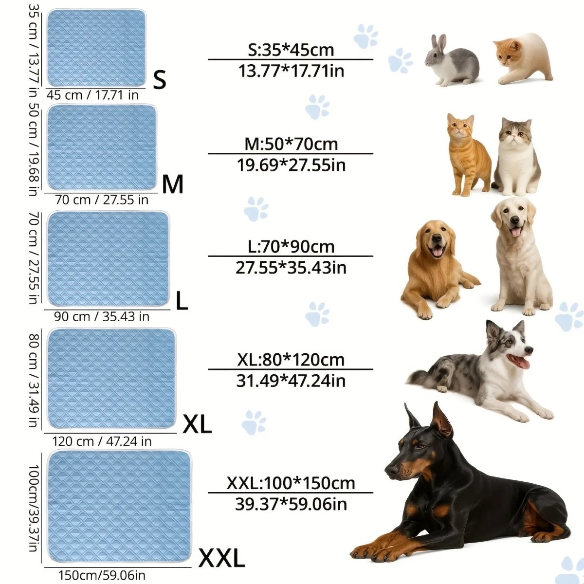 COOLREST – Atmungsaktive Kühlmatte für Hunde und Katzen 7