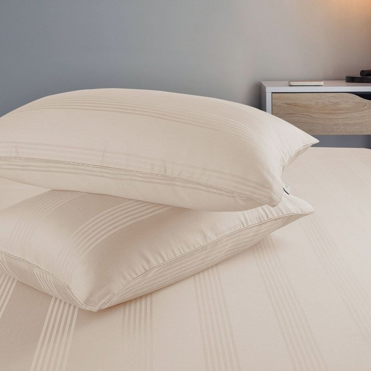 Aurelisse Kissenbezüge Premium Baumwolle Luxuriöse Kissenhüllen für Stilvolles Schlafzimmer
