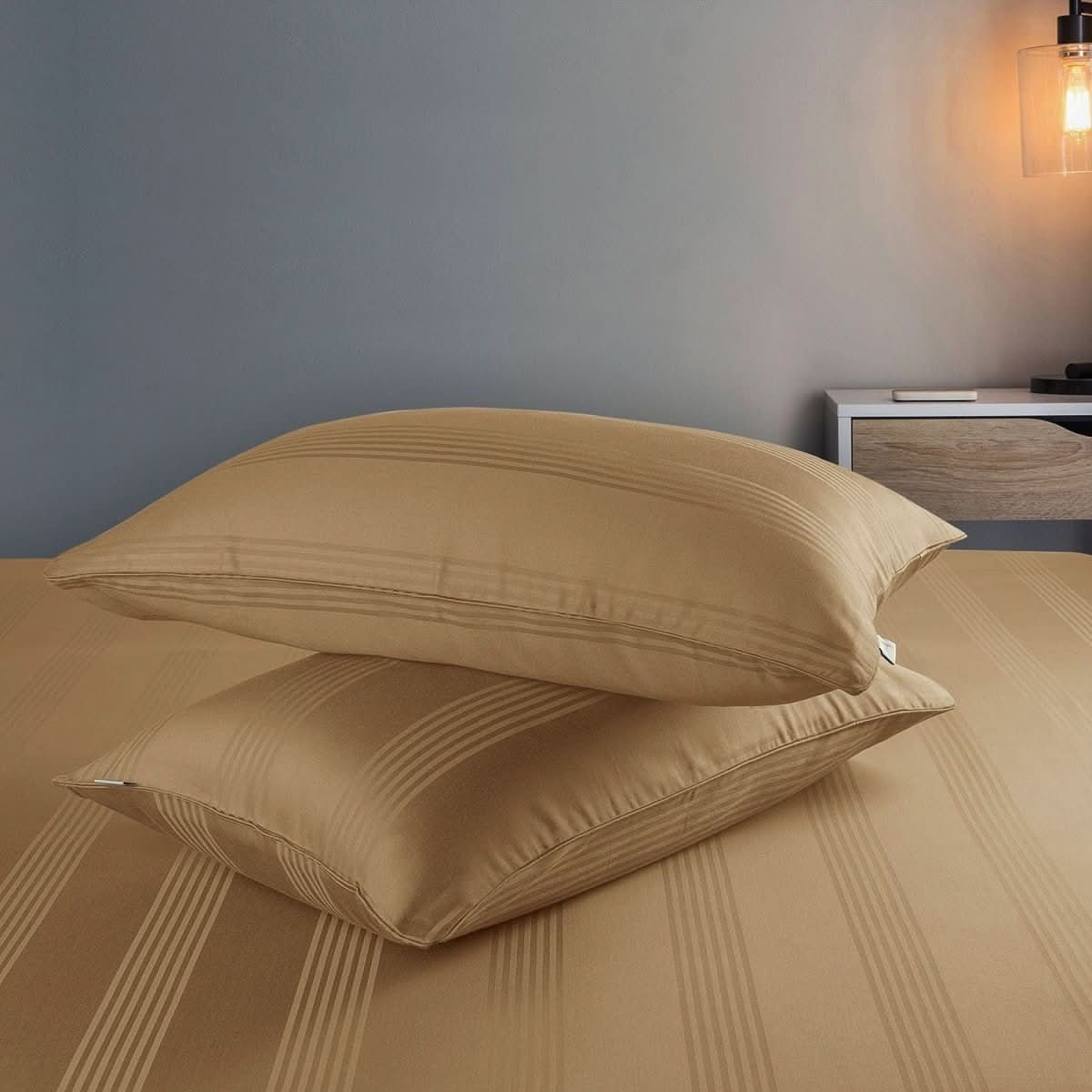 Aurelisse Kissenbezüge Premium Baumwolle Luxuriöse Kissenhüllen für Stilvolles Schlafzimmer