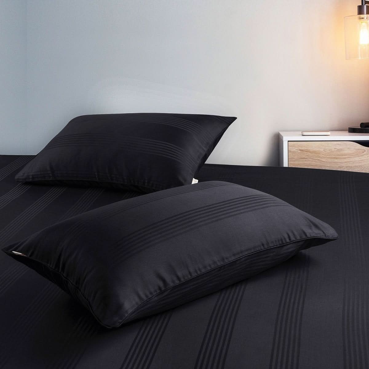 Aurelisse Kissenbezüge Premium Baumwolle Luxuriöse Kissenhüllen für Stilvolles Schlafzimmer