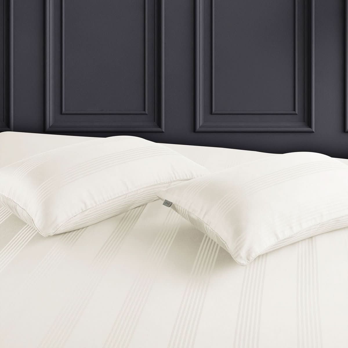 Aurelisse Kissenbezüge Premium Baumwolle Luxuriöse Kissenhüllen für Stilvolles Schlafzimmer