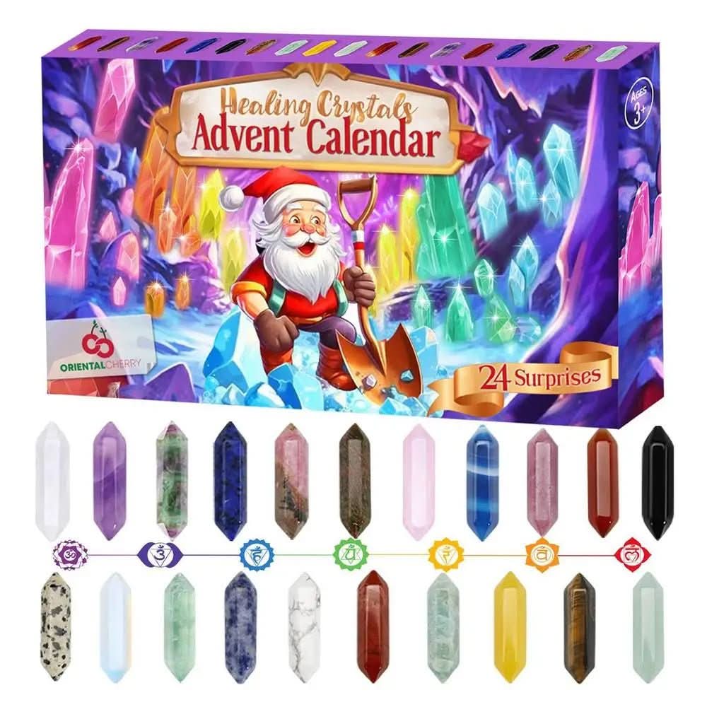 SteinMagie Adventskalender 2025 – Magischer Kristall-Zählung Bis Weihnachten