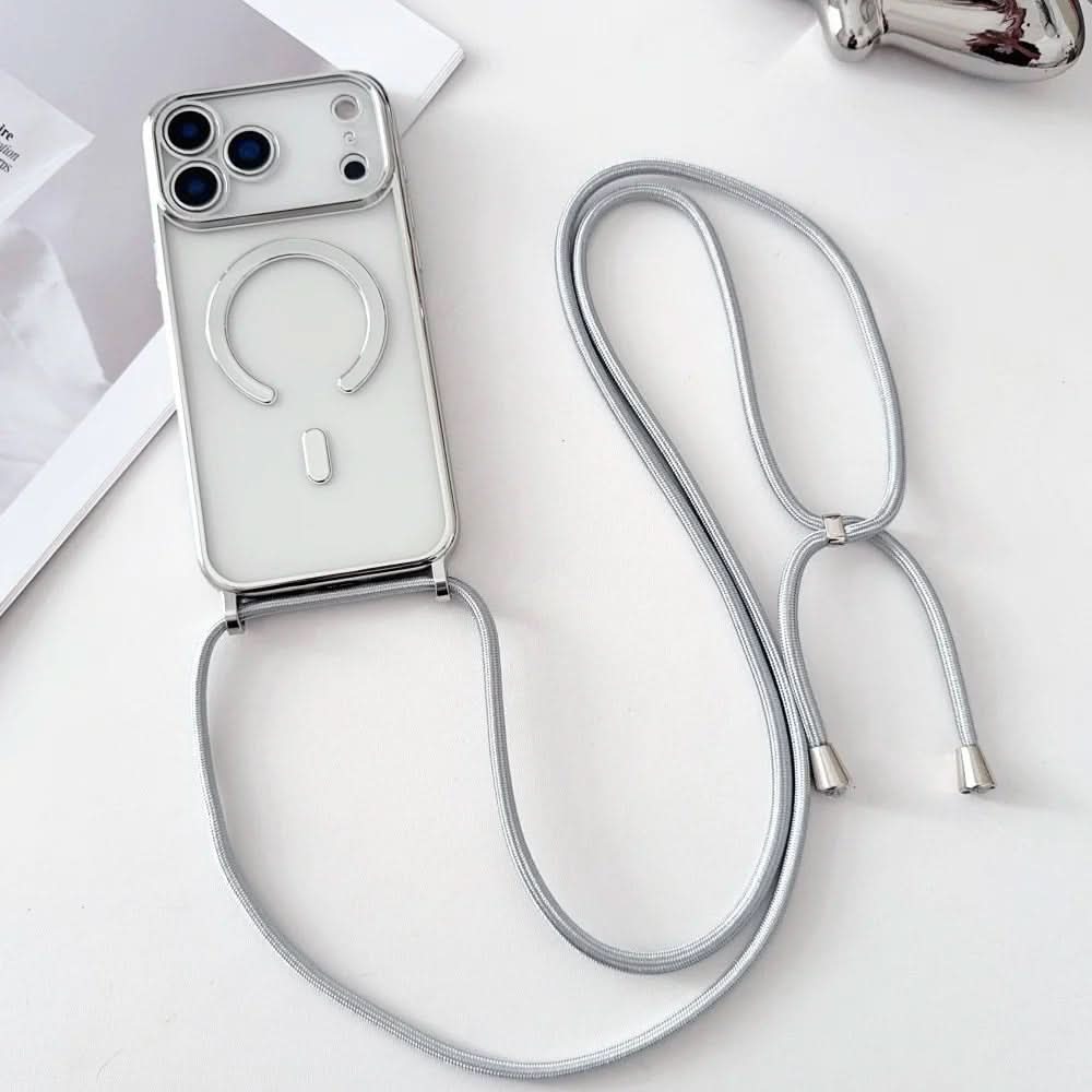 CarryLink – Verstellbares Telefon-Lanyard mit transparenter MagSafe-Hülle 10