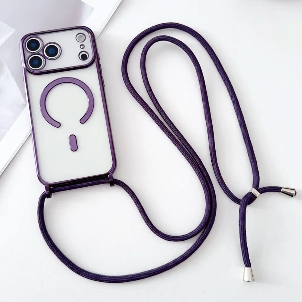 CarryLink – Verstellbares Telefon-Lanyard mit transparenter MagSafe-Hülle 9
