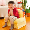 Velvetnest Kinder Bank – Faltbare Kinderbank mit Weichem Samt und Schaumstoff