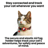 CATSAFE – GPS-Katzenhalsband mit Reflexdesign und Sicherheitsverschluss