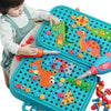 BuildiBits Kreatives Set – Buntes Konstruktionsspielzeug Mit Bohrer & Werkzeug Für Kinder Ab 3 Jahren