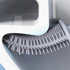 Sauberbürste – Hygienische Silikon Toilettenbürste mit Wandhalterung