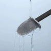 Sauberbürste – Hygienische Silikon Toilettenbürste mit Wandhalterung