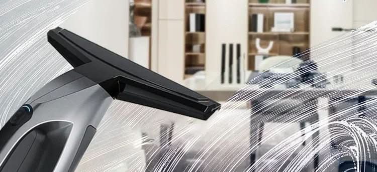 GLASSIX – Schnurloser Elektrischer Fensterstaubsauger Für Streifenfreie Ergebnisse