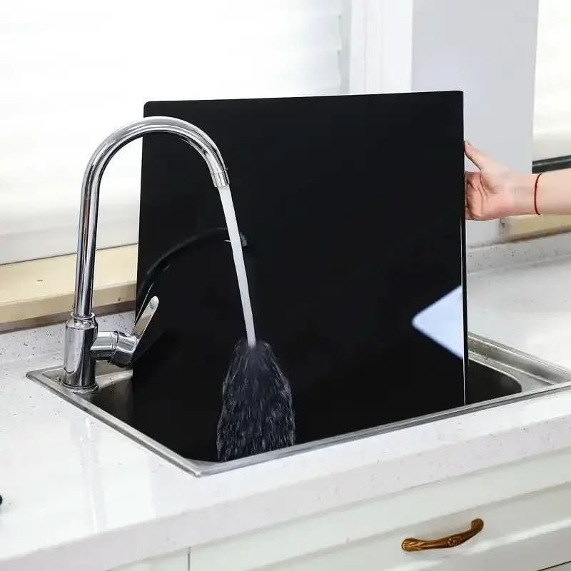 CUTRION – Acryl Schneidebrett Mit Schutzlippe Für Moderne Küchen