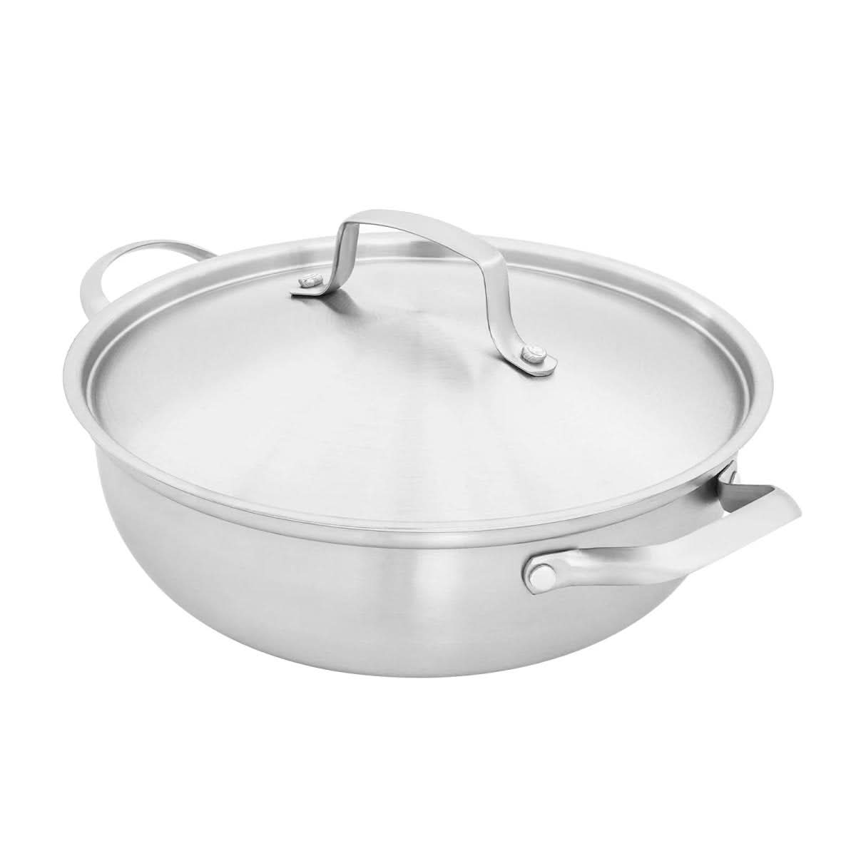 ÖkoWärme – Edelstahl-Kochtopf 26 cm Mit Gleichmäßiger Wärmeverteilung