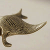 CoralCraft - Handgefertigte Messing-Mantarochen-Skulptur für Küstendekoration 2