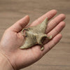 CoralCraft - Handgefertigte Messing-Mantarochen-Skulptur für Küstendekoration 3
