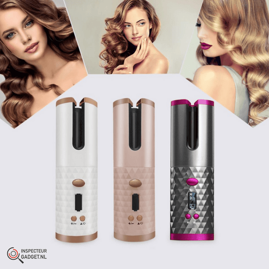 Kabelloser Lockenstyler – Kabelloser Lockenstab Für Unterwegs & Schonendes Haarstyling
