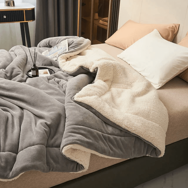 BequemerLuxus – Luxuriöse Fleecedecke Für Ultimativen Komfort