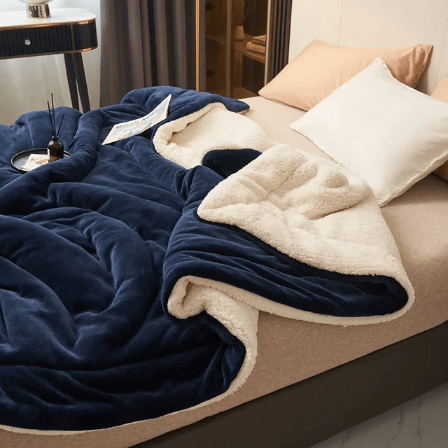 BequemerLuxus – Luxuriöse Fleecedecke Für Ultimativen Komfort