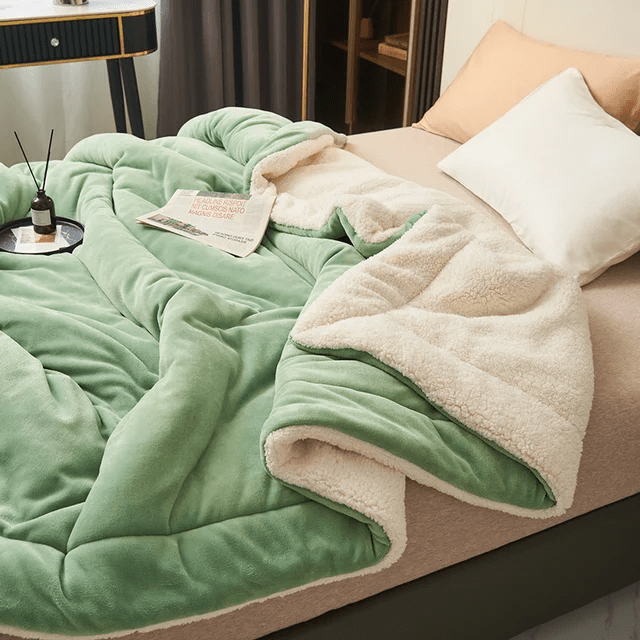 BequemerLuxus – Luxuriöse Fleecedecke Für Ultimativen Komfort