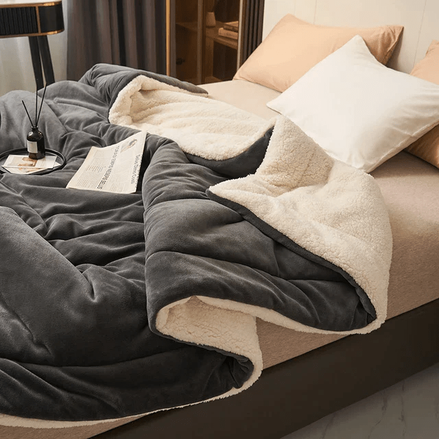 BequemerLuxus – Luxuriöse Fleecedecke Für Ultimativen Komfort