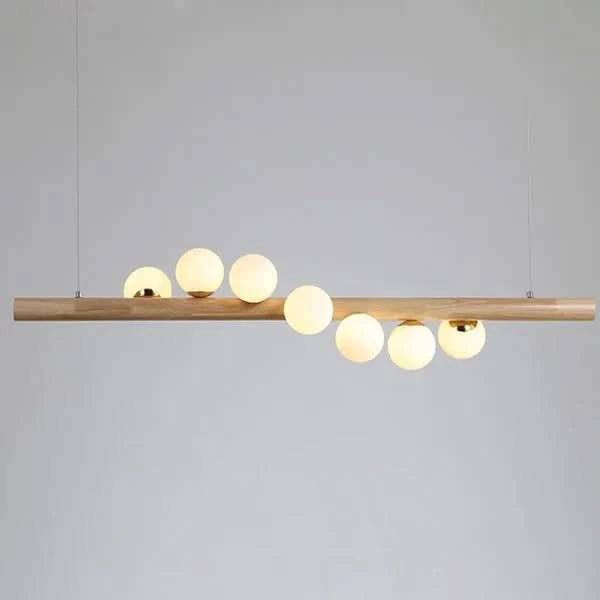 SINTA Hängeleuchte Aus Holz Mit Warmem Licht Und Modernem Design