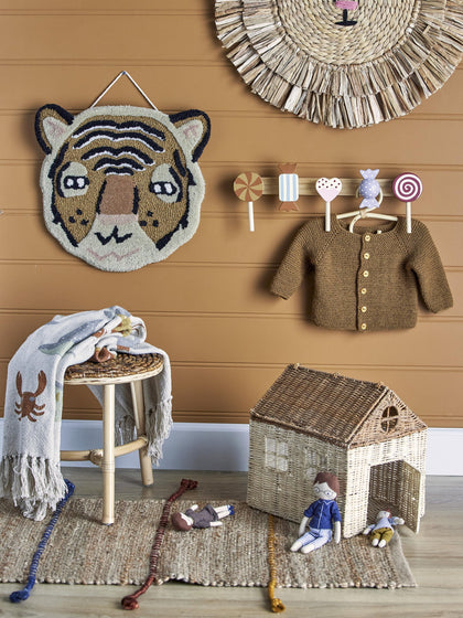 Kinder-Holzgarderobe Rudy