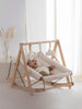 Babywippe Growing Green aus Buchenholz