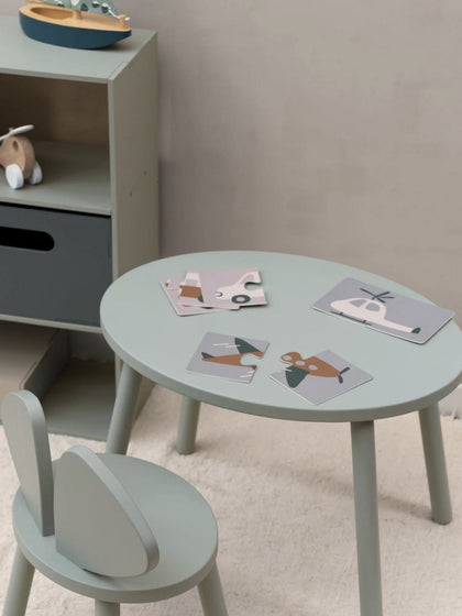 Kinder-Tisch Mouse mit Kinderstuhl