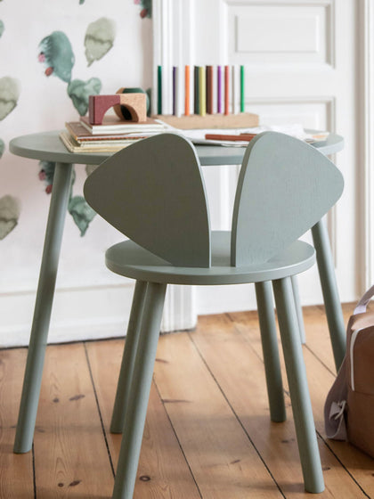 Kinder-Tisch Mouse mit Kinderstuhl