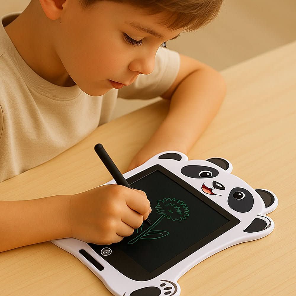 Zeichenfreund LCD-Zeichenbrett – Kinder-Schreibtafel Mit Tierdesign & Stift Für Kreatives Lernen