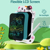 Zeichenfreund LCD-Zeichenbrett – Kinder-Schreibtafel Mit Tierdesign & Stift Für Kreatives Lernen