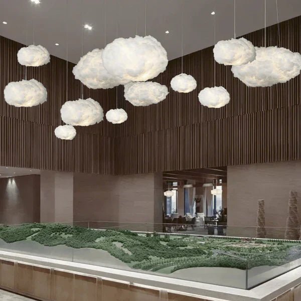 DREAMYCLOUD – Weiche Wolken-Deckenlampe für gemütliche Schlafzimmerdekoration 1