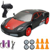 DRIFTHERO – 2,4-GHz-4WD-Hochgeschwindigkeits-RC-Auto mit AE86- und GTR-Renndesign 11