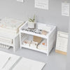 DUALSPACE – Zweistufiges Regal für moderne Büro- und Wohnorganisation 3