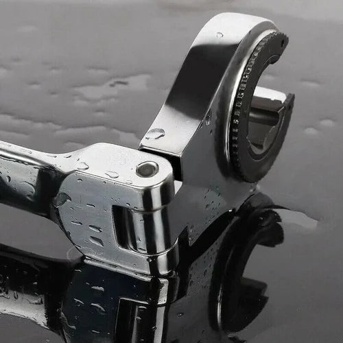 DUALWRENCH – 2-in-1-Ratschenschlüssel mit festem und flexiblem Kopf 1