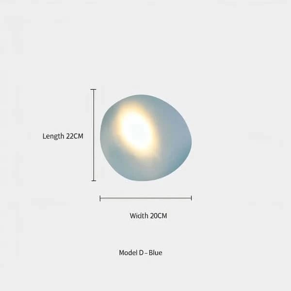 JANA Kieselglas-Wandleuchte Mit Warmem Diffuses Licht Für Modernes Ambiente