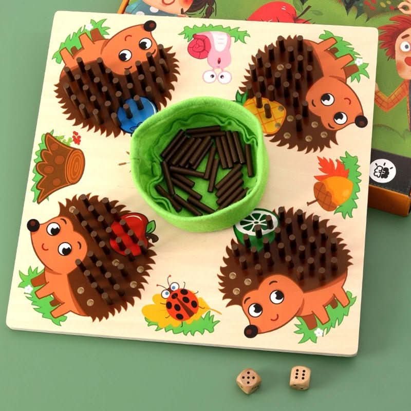 Intelligentes Spielzeug – Montessori Lernspiel Mit Igel Zum Zählen Und Addieren