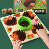 Intelligentes Spielzeug – Montessori Lernspiel Mit Igel Zum Zählen Und Addieren