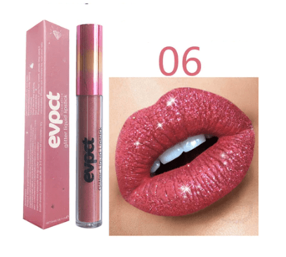 Diamantlippe – Glitzernder, Wasserdichter Lippenstift Für Glamouröse Anlässe