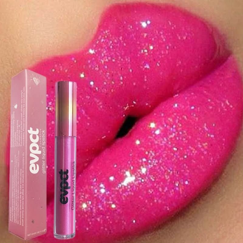 Diamantlippe – Glitzernder, Wasserdichter Lippenstift Für Glamouröse Anlässe