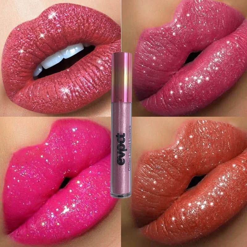 Diamantlippe – Glitzernder, Wasserdichter Lippenstift Für Glamouröse Anlässe