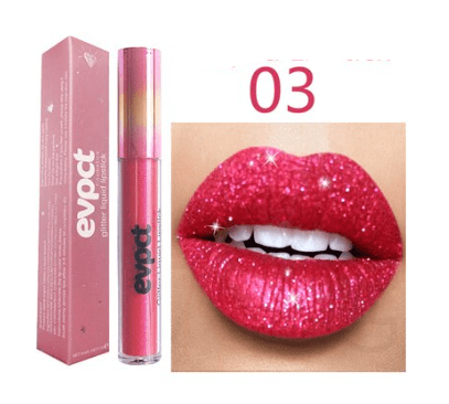Diamantlippe – Glitzernder, Wasserdichter Lippenstift Für Glamouröse Anlässe
