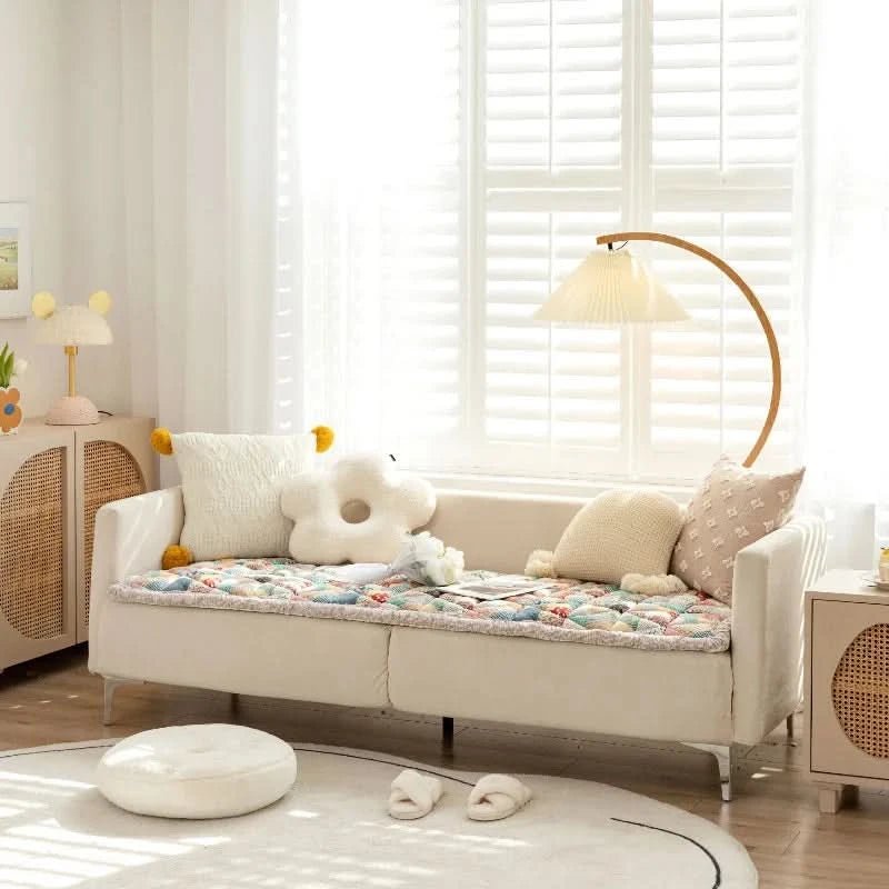 VivexCello - Kuscheliger Anti-Rutsch-Sofa-Bezug Für Herbst- Und Winterkomfort