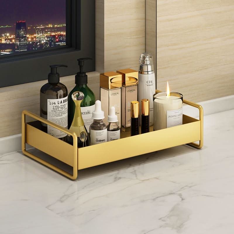 LUXTRAY – Luxuriöses Metall-Organisator-Tablett
