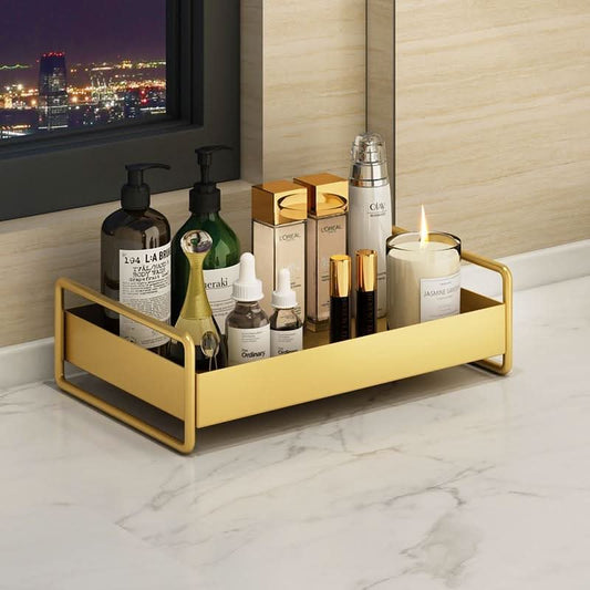 LUXTRAY – Luxuriöses Metall-Organisator-Tablett