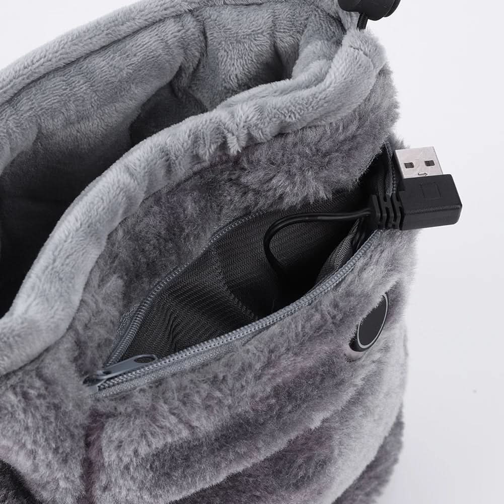 Traumschritt USB-Heizpantoffeln – Kuschelige Hausschuhe Mit Wärmefunktion Für Kalte Wintertage