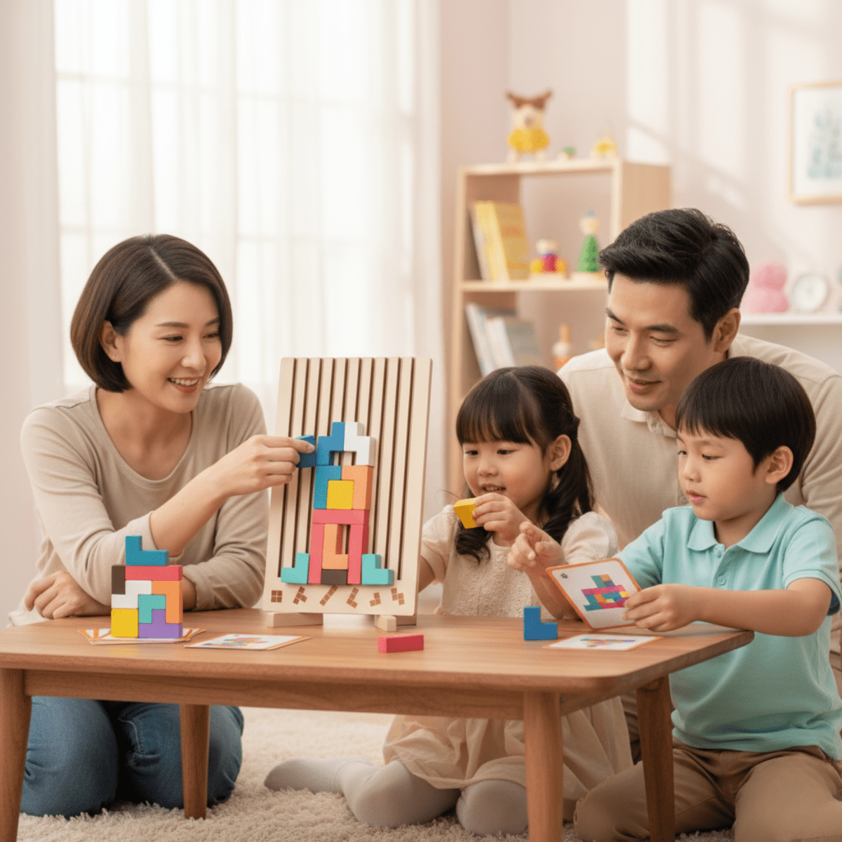 Gedankenformen – 3D Holzpuzzle Für Kreatives Lernen