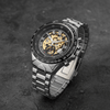 ECLIPTICA – Automatische Armbanduhr mit schimmerndem Gold-Strass 0
